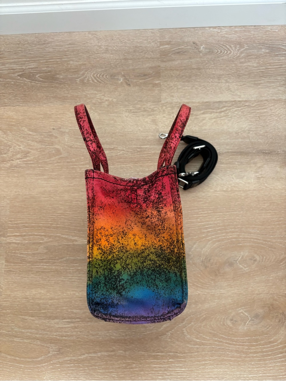 Small Marc Jacobs custom The Tote Bag Gradient Rainbow 🌈 ✨ Glitter - Picture 4 of 8